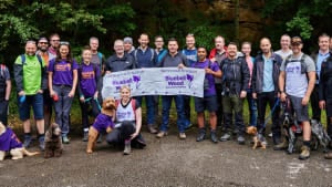 From Glen’s 145-mile run to team’s Peak climb -  amazing ‘feet’ all round for Bluebell Wood